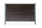 Vertikaalsed kitsad aialipid 44-62mm 173x250cm Rd02 tumepruun kompl.