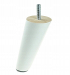 Valge jalg 10 cm, kaldjalg, p&ouml;&ouml;gipuust m&ouml;&ouml;bli jalg, koonuse valge jalg