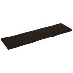 lauaplaat，Lauapind，Laua peal, tumepruun, 180 x 50 x (2-6) cm, t&ouml;&ouml;deldud t&auml;ispuit CFE880205