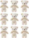 Mini karu, mini karu pehmed karud, mini karu kaisukaru, karu v&otilde;tmehoidja, v&auml;ike karu m&auml;nguasi, s&uuml;nnip&auml;evaks, pulmadeks, kaunistusteks, j&otilde;ulupeoks, kingituste jagamiseks, 9 tk pakis