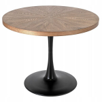 &Uuml;mmargune laud Mebel Elite LINO &Oslash;100 p&auml;hklipuu