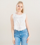 Hailys naiste topp SI44NJA TOP*01, valge 4068696368985, M/L