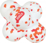 Kummipall koertele Zolux Etpu, valge/oranž, 9.5 cm