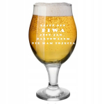 Suur jalgadel klaas joogidele, &otilde;llele 570ml graveeringuga