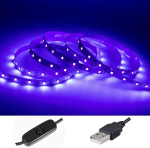 Baoming 3m must valgusriba usb, uv led riba, 5 v paindlik isekleepuv valgusriba uv lamp ip20, valgusriba must valgus kodu kaunistamiseks, uraaniklaasi valgustamiseks, peoks, klubiks, diskoks