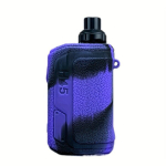 GEEKVAPE Hero2 Silikoonist Kaitse&uuml;mbris - Tolmukindel ja P&otilde;rutuskindel Pehme Kate Aegis H45-le, Kaanega Disain., Juoda Violetinė