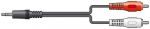 Skytronic CX405-1 kaabel 3,5 stereo-2RCA 2,5 m, CX400