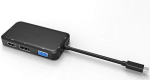PremiumCord USB-C Dock with 4K HDMI, DVI, VGA, DisplayPort
