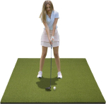 Fiita 150 x 150 cm akadeemia golfitreeningu matt - treeningmatt golfimatt kokkurullitav tiimatt, sh laastude ja puttamise treenimiseks
