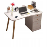 Arvutilaud kodukontorisse Skandinaavia laud 100 cm loft raamatukapp