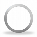 Adapter, metallplaat Magsafe Universal Superity Magring, h&otilde;bedane