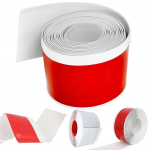 Bedee Pvc nurga profiil valge 10cm 6m viimistlusliist k&ouml;&ouml;gi isekleepuv