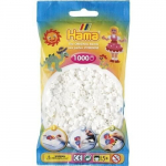 HAMA - 207-01 - Loome loomid - Helmed ja ehted - 1000 helmest sisaldav kott - Valge