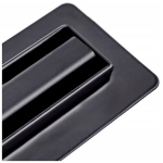 Hydrosan Slim lineaarne &auml;ravool Dl03 must 80 cm