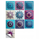 Isekleepuv patchwork pvc paneel plaadid komplekt 10 t&uuml;kki tapeet 20x20cm