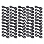 50 tk Shade Cloth Clips korduvkasutatav kerge varikatuse klamber Shade Net