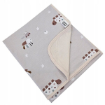 Eko kahepoolne muslinist tekk 90x80 cm