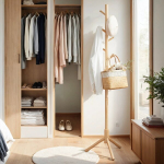 Riidenagi, 47 x 47 x 175 cm, naturaalne