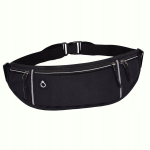 Jooksuv&ouml;&ouml; kott Fanny Pack Jooksmise &Otilde;lakott Rinnakott musta v&auml;rvi