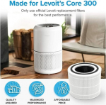 Asendus-hepa-filter &otilde;hupuhasti filter aktiivs&ouml;ega Levoit &otilde;hupuhastile Core 300 300s 300-rf (roheline &ndash; toksiinide absorbeerija), 2 tk pakis