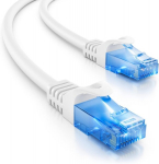 Deleycon Cat 6 Ethernet v&otilde;rgukaabel 3m, valge