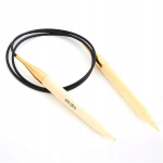 Knitpro bambusest vardad trossiga 80cm - Bamboo - 8,00 mm