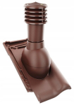 Ventilatsioonikorsten 125 Roben Piemont pruun
