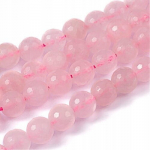 Kvarts 08 loodusliku kivi tahulised helmed kera 8mm 5tk.