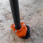 Mz-store mootorratta cnc alumiiniumist k&uuml;ljetoend laiendusplaat duke 125 200 250 390 690 rc 125 200 250 390 690 enduro r, must + oranž