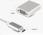 Xingdianfu Usb C kuni Vga monitori adapter 1080p Vga kuni Usb C adapterikaabel Surface Pro Macbook Air Ipad Chromebooki jaoks, &uuml;hildub Thunderbolt 3 Thunderbolt 4 Usbc Type C-ga