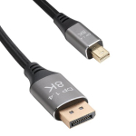 Mini Displayport to Displayport 8k 300 cm kaabel