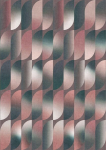 Rasch tapeet 364095 - fototapeet fliisist graafiliste kujunditega roosa ja sinine kollektsioonist Magicwalls - 3,00 m x 2,12 m (p x L)