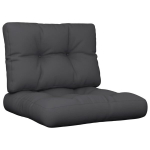 euroaluse istmepadjad 2 tk, must, kangas CFE3129115