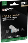 USB pulk Emtec Usb 3.2 Type-c Dual D280 128gb