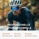 Suoso jalgrattaprillid - meeste - naiste - spordiprillid - kiired prillid - rave prillid - polariseeritud - p&auml;ikeseprillid - maanteejalgratta prillid - uv400 kaitse - sunglasses - men - women - suusaprillid - mtb prillid - jalgrattale - suusatamiseks