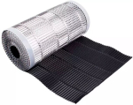 Harjatihend Mdm Vental Respiro t&auml;isalumiinium 300mm must Ral 9005