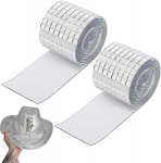 Bamyli 2 rulli mosaiikpeegel 2928 t&uuml;kki peegelmosaiikplaadid disko pall isekleepuvad mosaiikplaadid ruudukujulised klaaspeegelmosaiikplaadid peegel 5 x 5 mm isetegemise k&auml;sit&ouml;&ouml; kaunistamiseks (h&otilde;bedane)