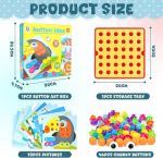 Forbabe mosaiikpildi m&auml;ng lastele, laste m&auml;ngud &otilde;ppem&auml;nguasi alates 2 3 4 aastat motoorika m&auml;nguasi, montessori m&auml;nguasi, harivad m&auml;ngud kingitus poistele t&uuml;drukutele (c)