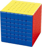 Bokefenuo Moyu Meilong Magnetiline 7x7 V2 Kiiruskuubik Kleebisteta 7m V2 63mm Pusle 7x7x7 Kuubik