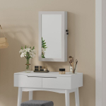 Riputatav ehtekapp, 67x37x10.5 cm, Valge, Riputatav ehtekapp, SONGMICS JBC51W, 67x37x10.5 cm, Valge