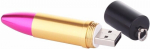 Lipstick Gold Usb m&auml;lupulk 8gb - m&auml;lupulk andmete salvestamiseks - pendrive - punane ja kuldne