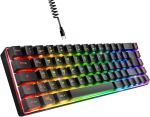 Empire Gaming - K208 kompaktne Tkl juhtmega klaviatuur (de-qwertz) 69 klahvi Rgb - eemaldatav Usb Type C kaabel Plug & Play - Pc/ps4/ps5/xbox - 23 Anti-ghosting klahvi (must)