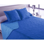 Kattematerjal boutis - Casa Campo - 180 cm voodi - 270x260 cm - Mikrokiud - Sinine - Kaasaegne - Sile - Masinpesu