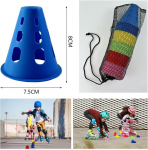 Feibamaoyi slaalomikoonused, slaalomitreeningu koonused, sporditreeningu koonused, 50 takistuse komplekt laste, jalgpalli ja rulluisutreeninguteks