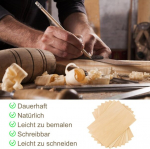 Apomoons vineerist puidust paneelide pakk, 10 tk, puidust k&auml;sit&ouml;&ouml;paneelid, vineerpaneelid 300 x 200 x 3 mm vineerist balsapuit k&auml;sit&ouml;&ouml;ks, mudelite valmistamiseks, lasergraveerimiseks, maalikunstiks, puidu p&otilde;letamiseks