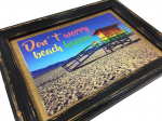 Annesvea Beach! Prindiplakat A4 Don't Worry - Beach Happy! Buss Camper Karavan Karavan Womo Reis Rand Surfar Kingitus Rannabaari Kaunistus Puhkemaja