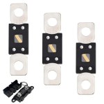 Kruvikaitse k&otilde;rge vooluga kaitse, 3 tk kaitsete pakend 125 a mega kaitse anm kaitse amg kaitse pealekruvitud kaitse autodele veoautodele ehituss&otilde;idukitele