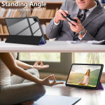 Yiernuo &uuml;mbris samsung galaxy tab a9 plus/tab a9 + 11 tolli sm-x210/x216/x218 tahvelarvutile, &uuml;li&otilde;huke kaitse&uuml;mbris pooll&auml;bipaistva tagakaane ja automaatse unerežiimi/&auml;rkveloleku funktsiooniga, don't touch