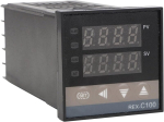 Rex-c100 pid temperatuuri kontroller, digitaalne intelligentne termostaat 40a ssr relee t&uuml;&uuml;p k termopaar elektrienergia keemiat&ouml;&ouml;stuse mahutitele