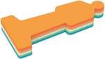 Maul kaardid "mees" 90x200mm, 120 tk., 150 g/m&sup2;, v&auml;rvilised